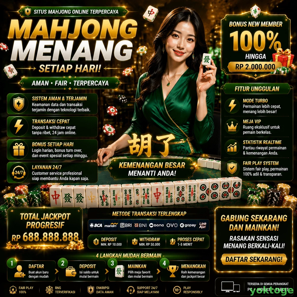 Ulasan Fitur Terbaik yang Ditawarkan yoktoge